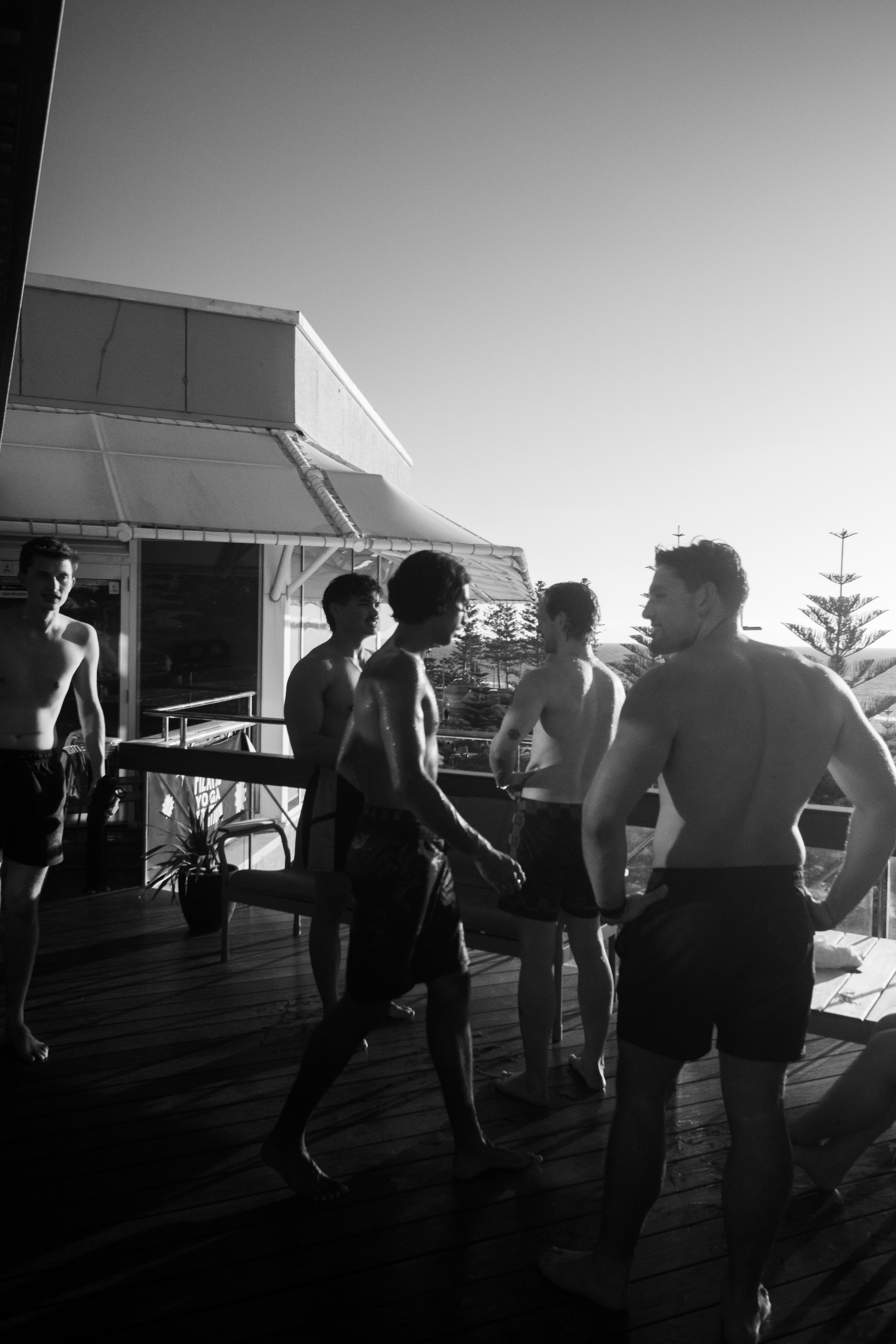 Community connecting after a session